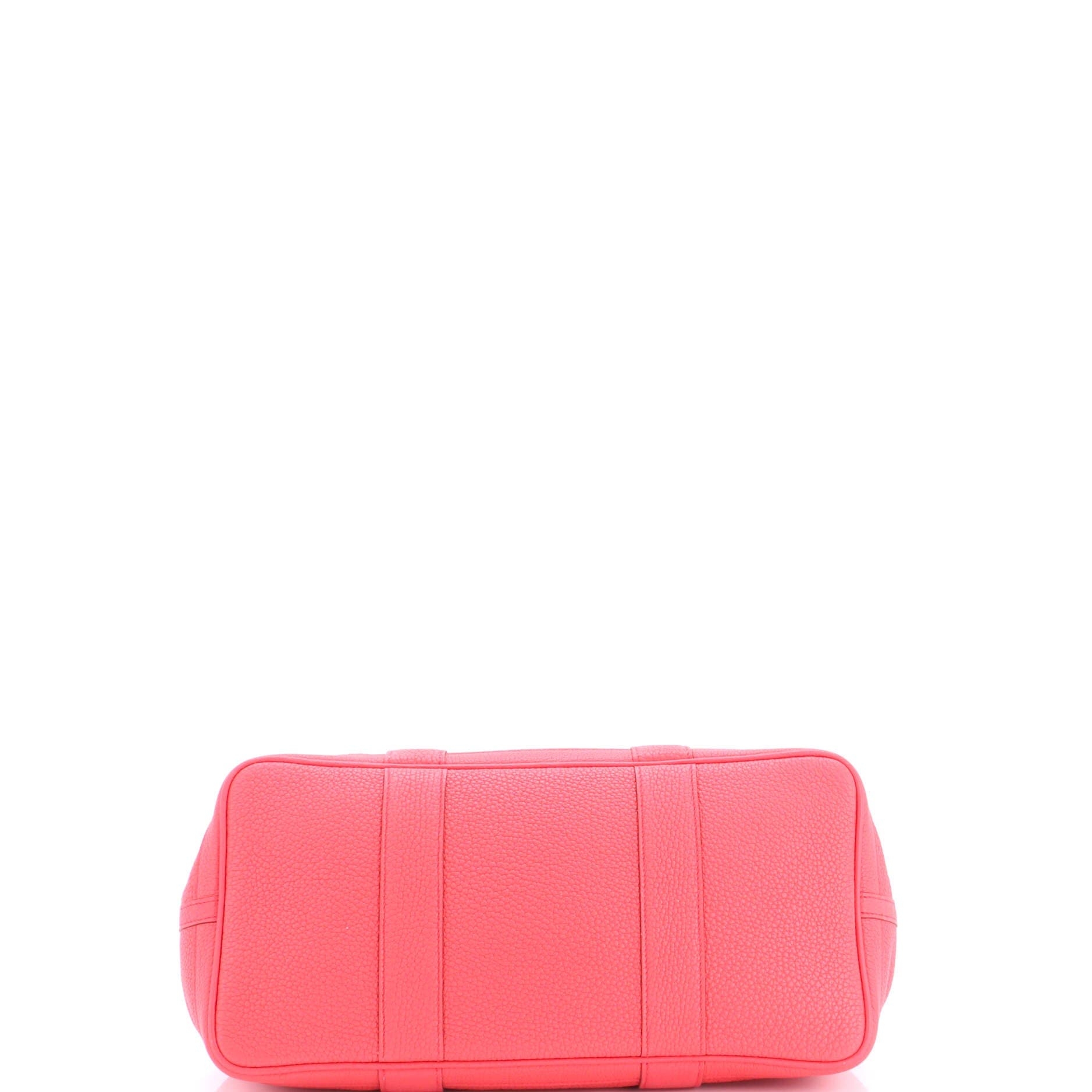Garden Party Tote Leather 36, Alternate, color, Red