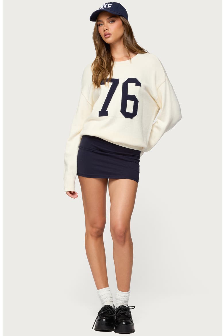 Aisha Low Rise Miniskirt, Alternate, color, NAVY