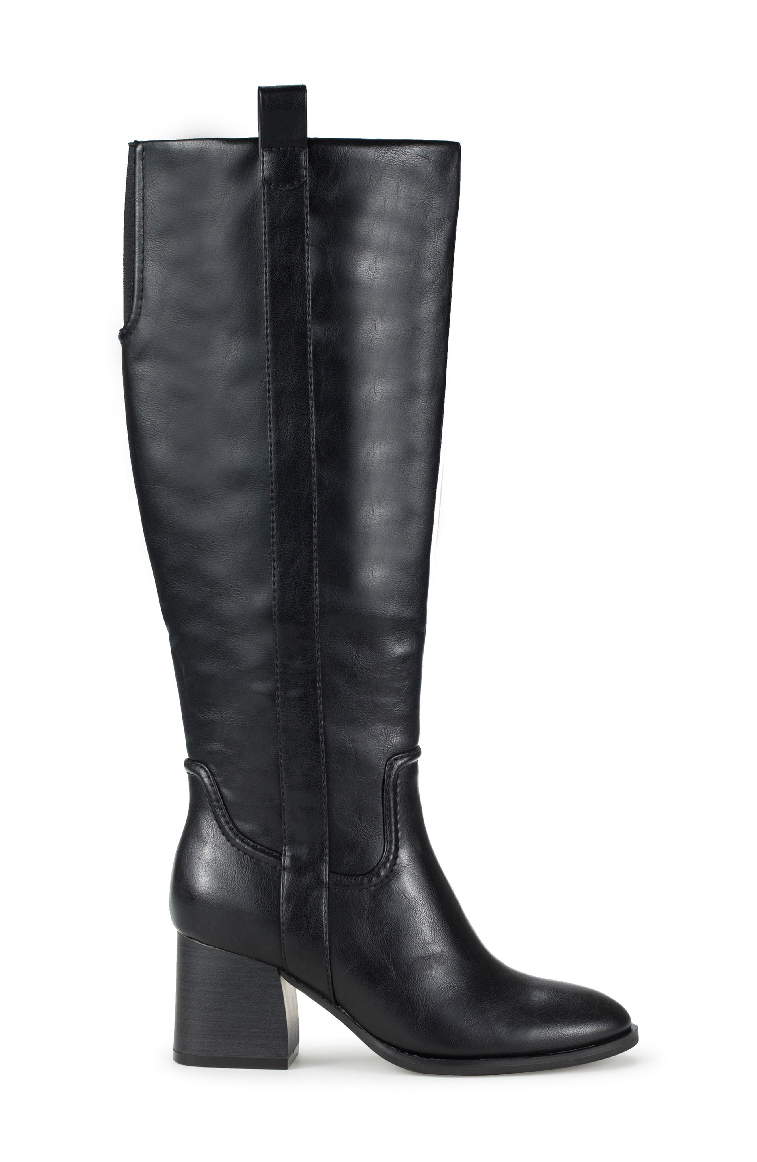 Daicy Tall Boot, Alternate, color, BLACK