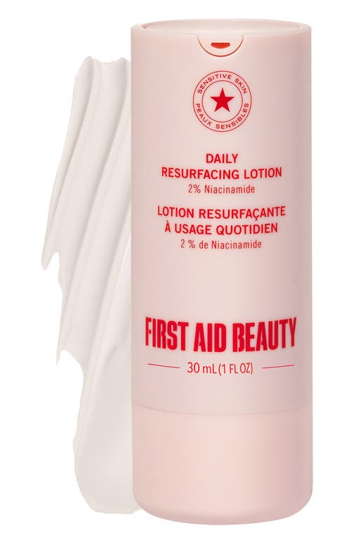 First Aid Beauty Daily Resurfacing Lotion In Transparent