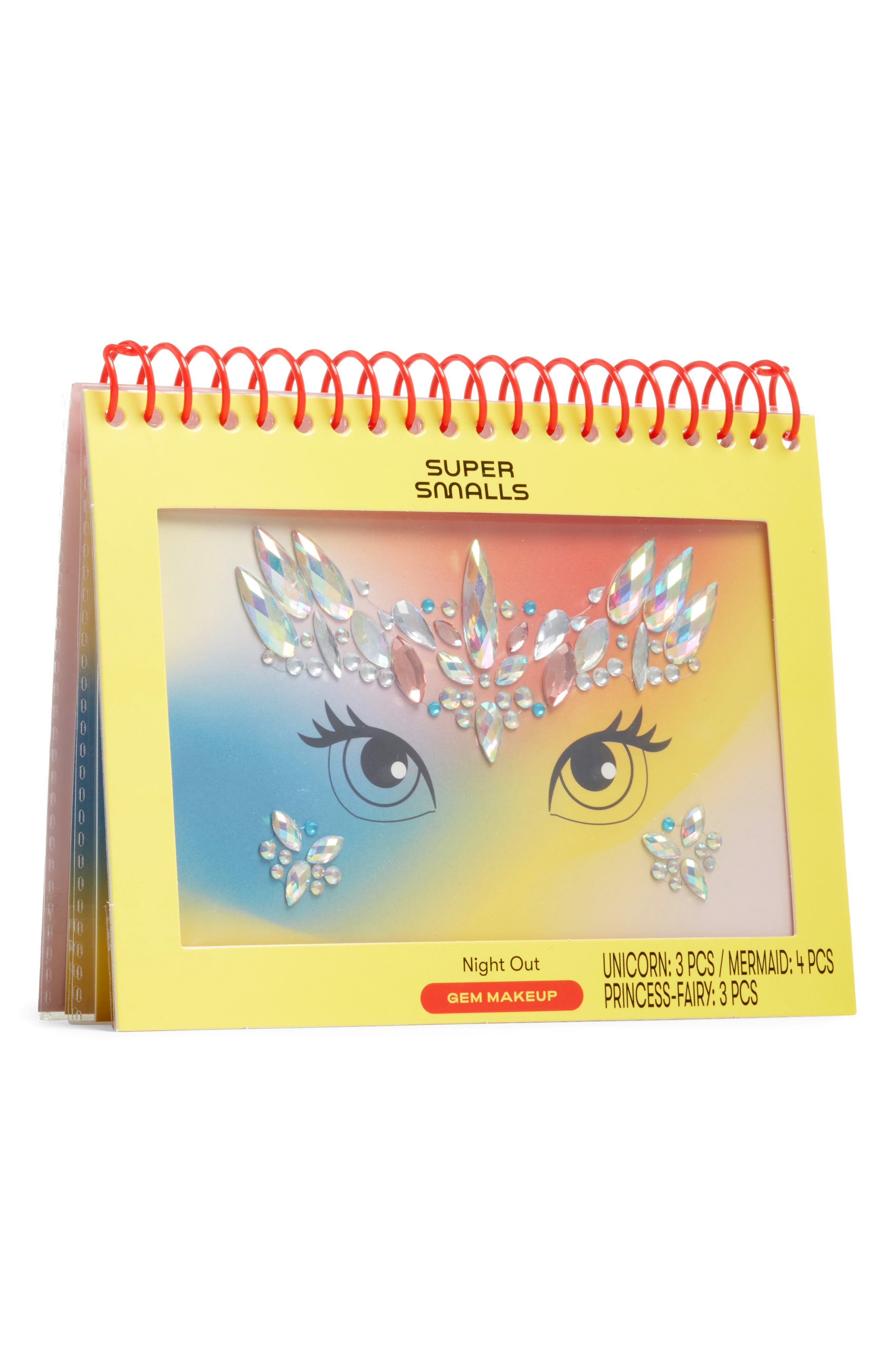 Super Smalls Kids' Night Out Gem Face Sticker Kit