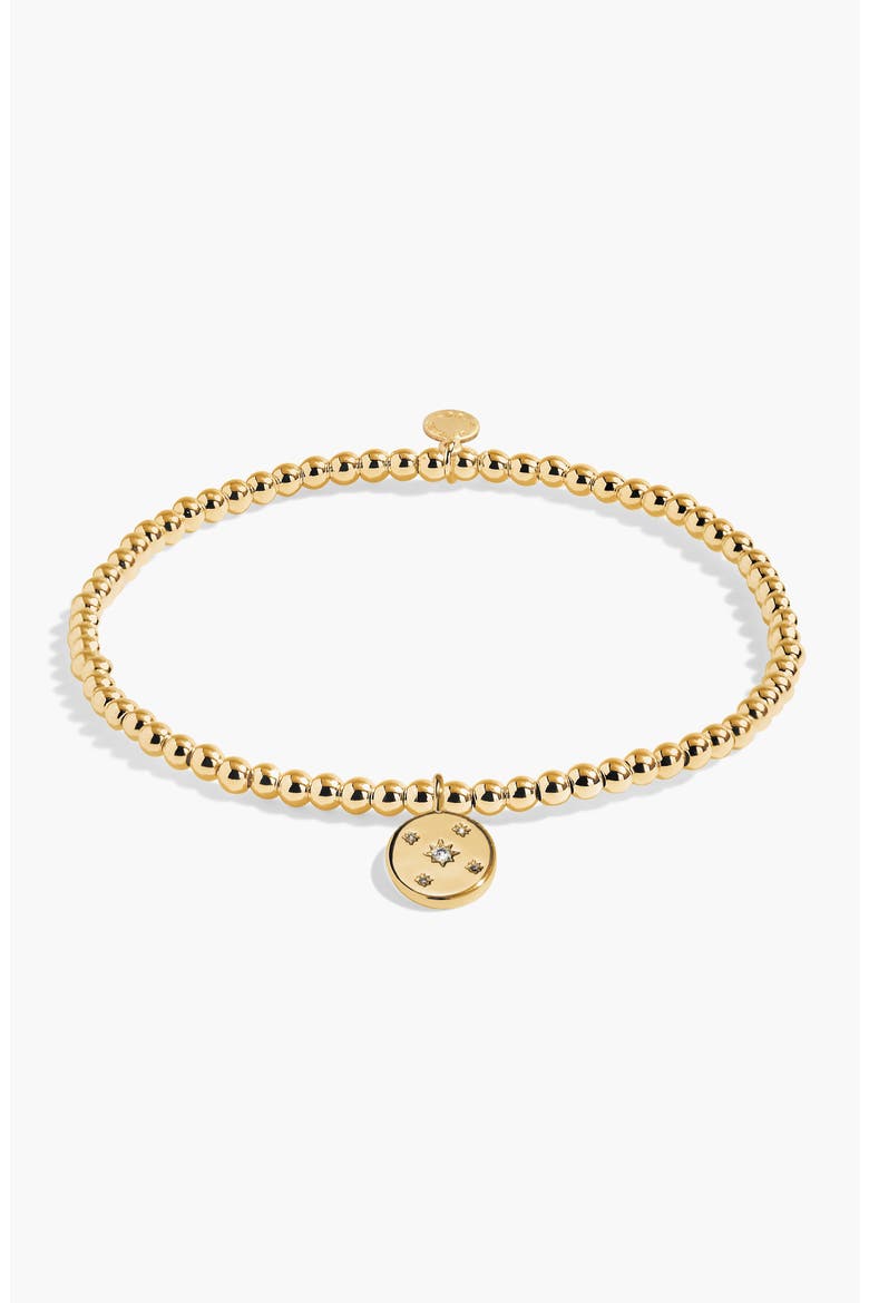 A Little 'Wonderful Things Are Coming Your Way' Bracelet In Gold-Tone Plating, Alternate, color, Metallic Gold