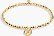 A Littles & Co A Little 'Wonderful Things Are Coming Your Way' Bracelet In Gold-Tone Plating