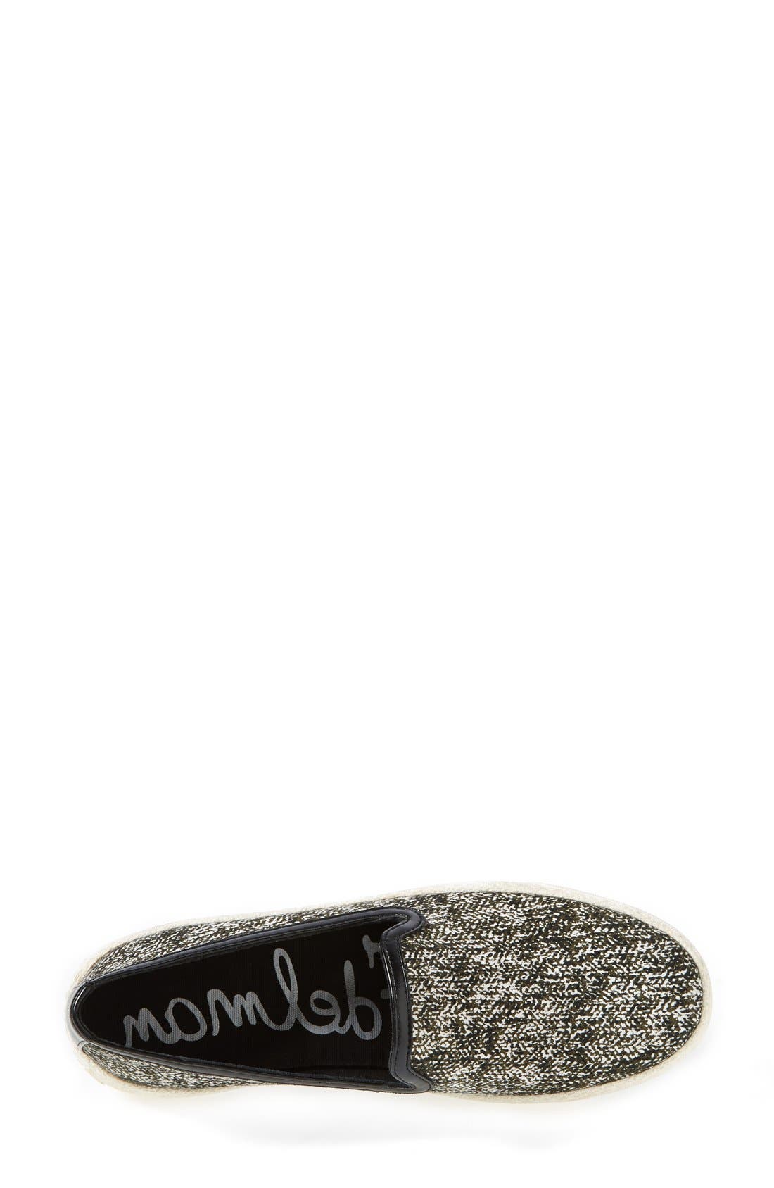 'Becker' Slip On, Alternate, color, BLACK/ WHITE PRINT