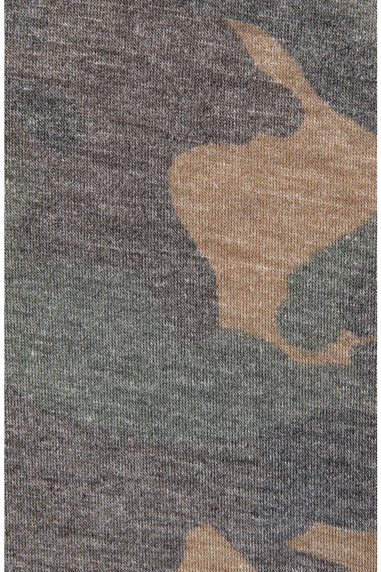 Camo Print Tee, Alternate, color, OLIVE BURNT CAMO