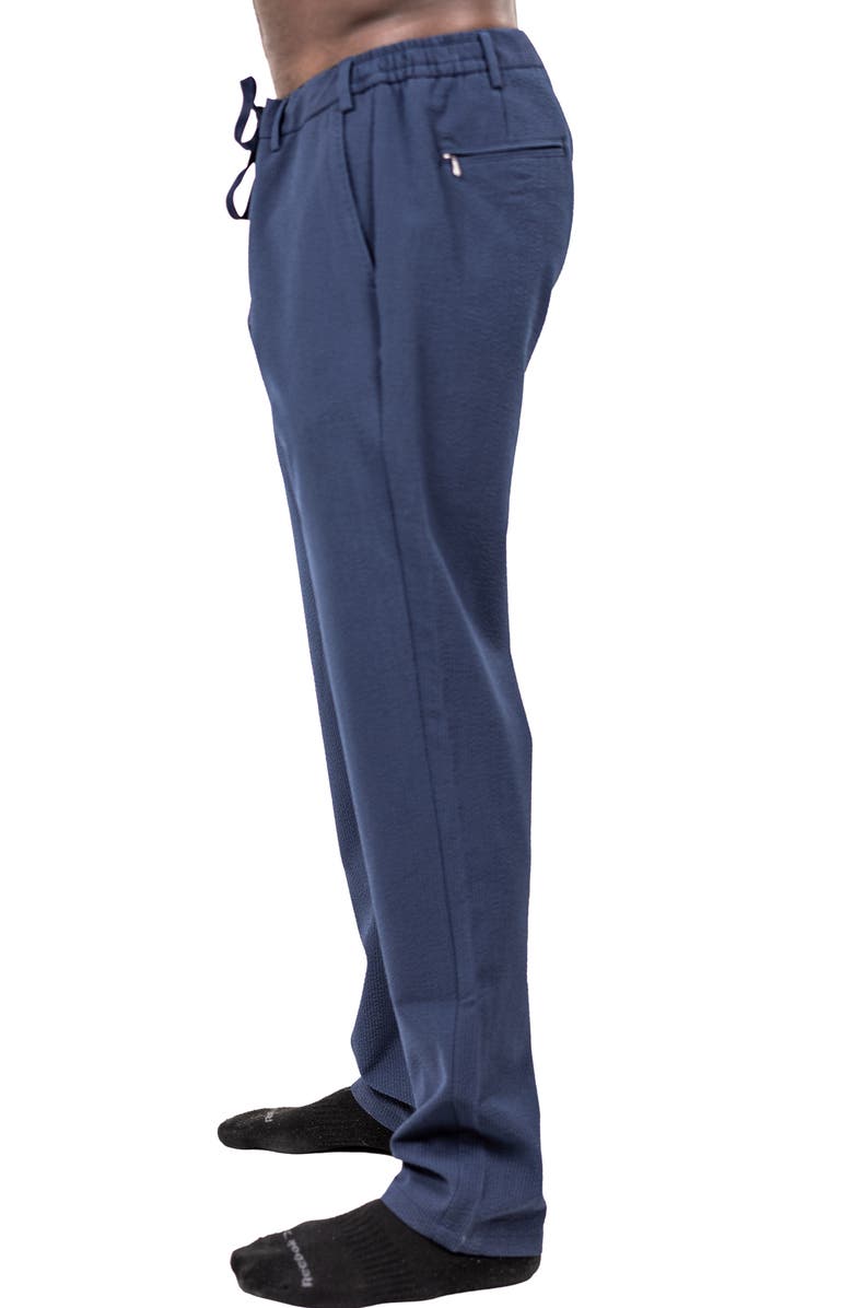 Maceoo Marthyr Tapered Leg Drawstring Pants, Alternate, color, Blue