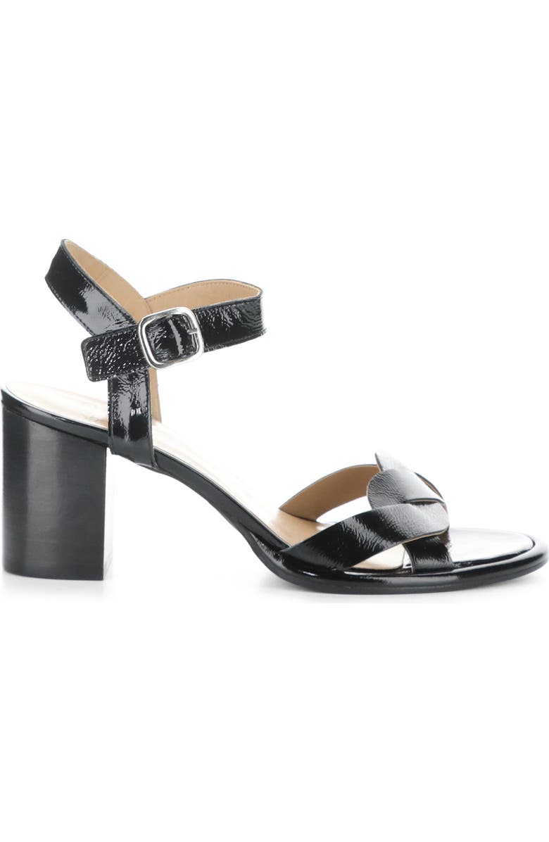 Fly London Moji Ankle Strap Sandal, Alternate, color, Black