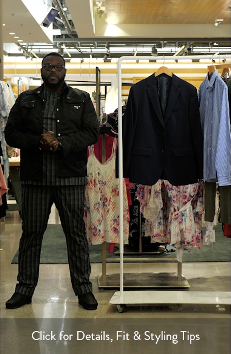 Slim Fit Virgin Wool Suit Blazer, sales video thumbnail