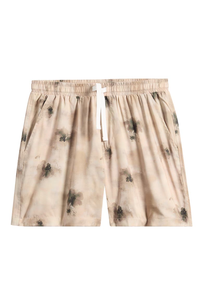 Shadow Drawstring Shorts, Alternate, color, TAN