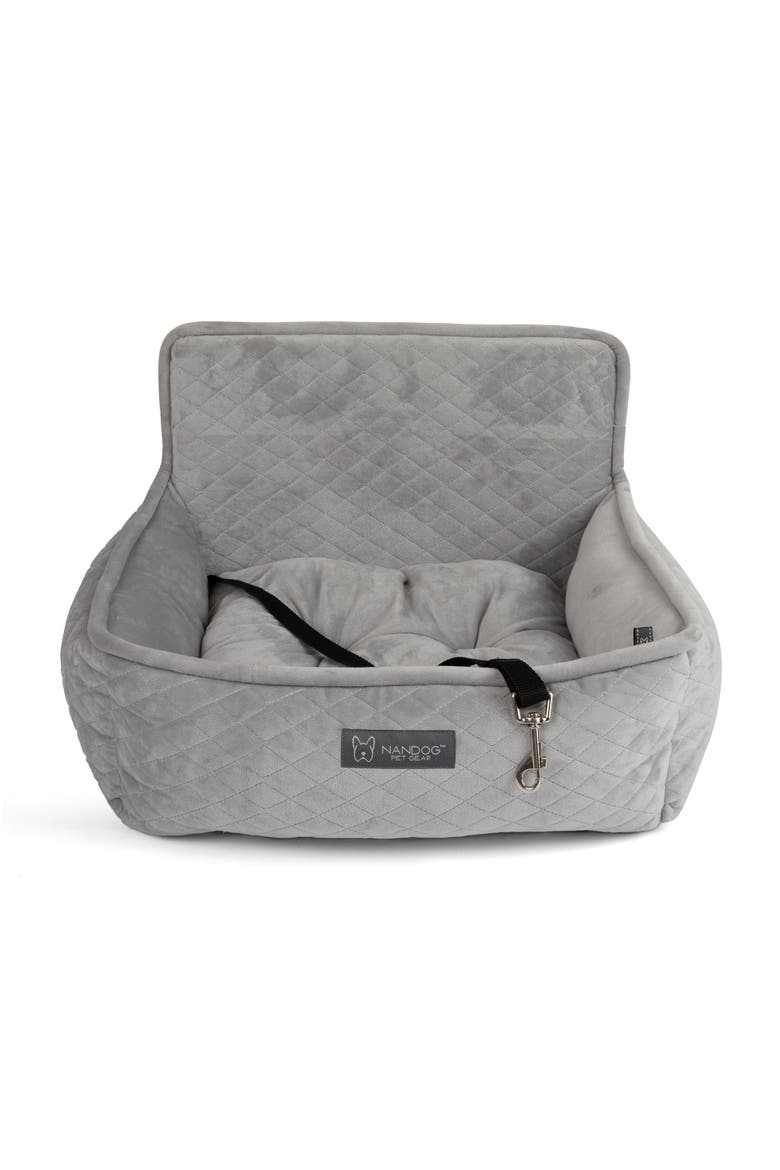 Car Seat for Small/Medium Dogs, Main, color, Pearl River Gray
