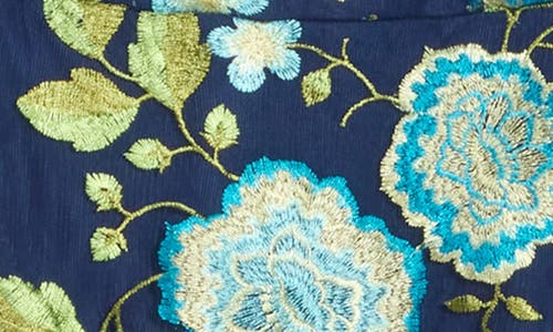 Sam Edelman Floral Embroidered A-line Dress