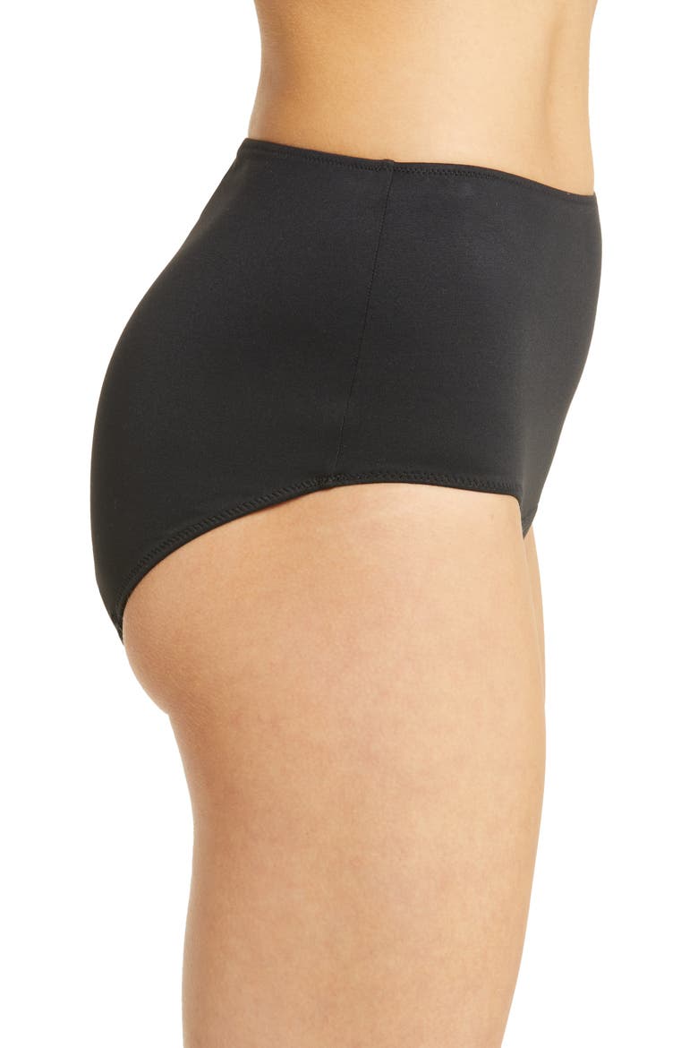 Leakproof High Waist Period Briefs, Alternate, color, BLACK-11