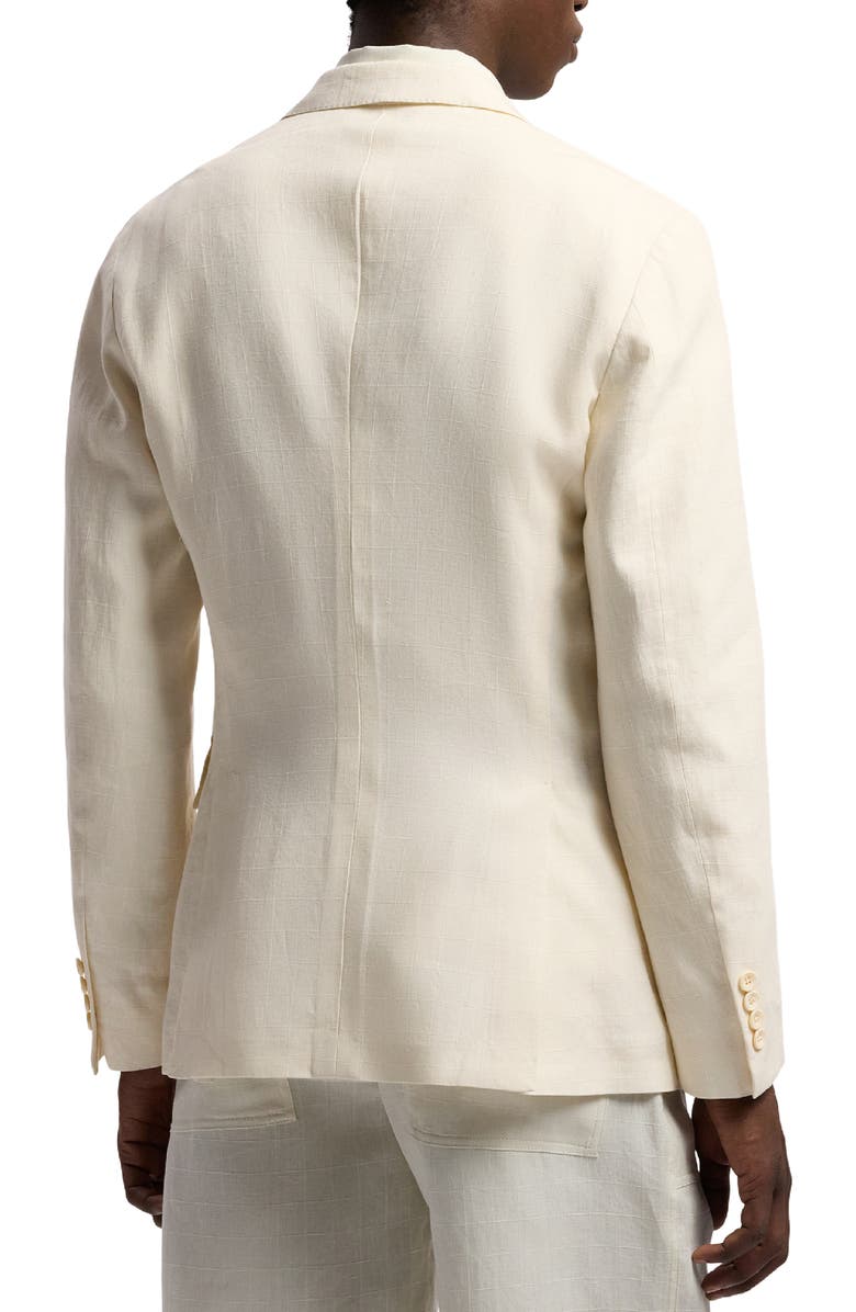 Ralph Lauren Purple Label Hadley Windowpane Linen Jacquard Sport Coat, Alternate, color,