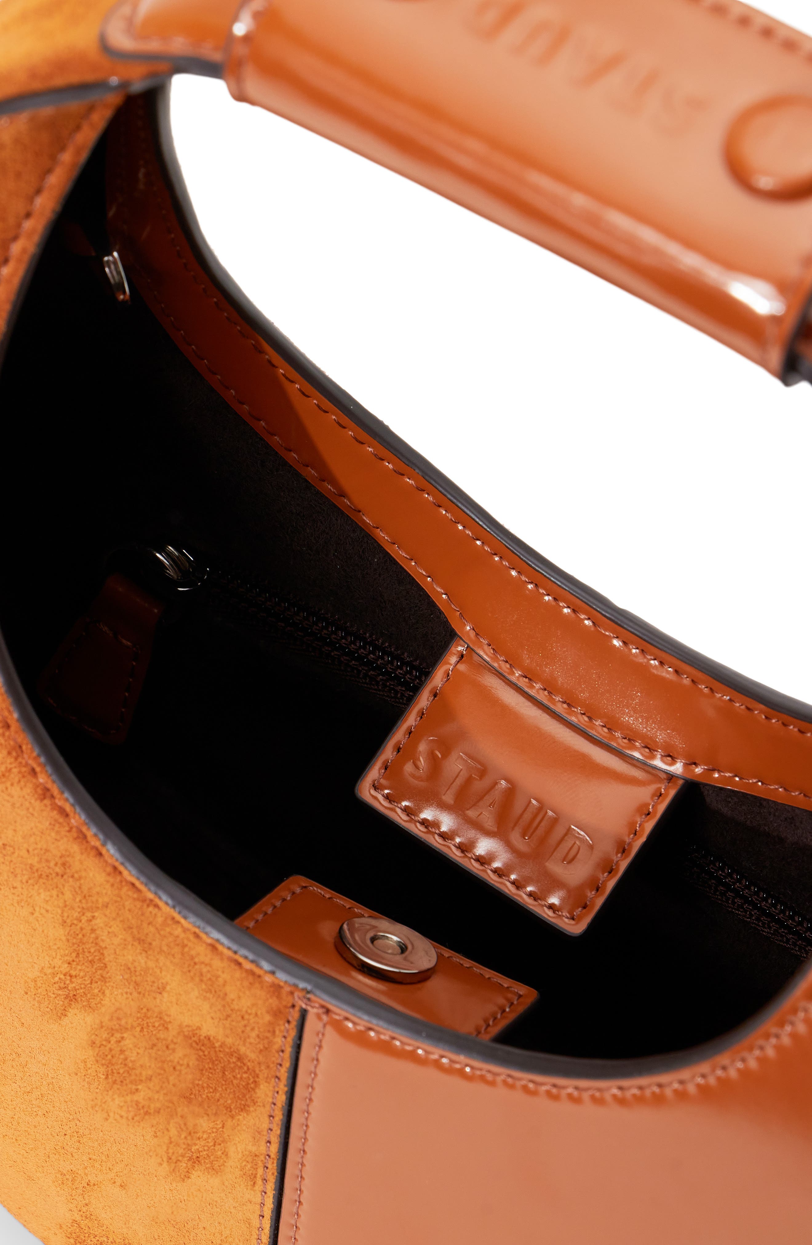 STAUD Mini Moon Split Bag, Alternate, color, 