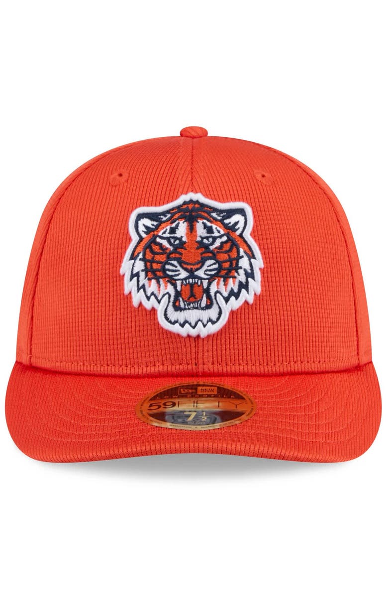 New Era Men's New Era  Orange Detroit Tigers 2025 Spring Training Low Profile 59FIFTY Fitted Hat, Alternate, color, 