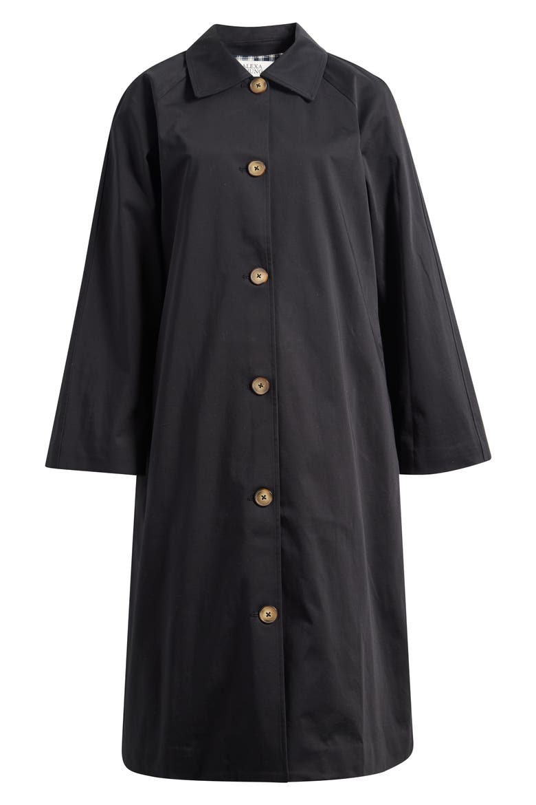 Cassie Trench Coat, Main, color, BLACK