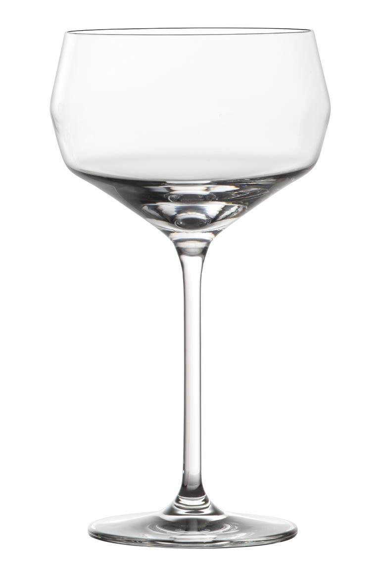 Gigi Set of 4 Coupe Glasses, Main, color, CLEAR