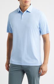 Peter Millar Featherweight Trading Stripe Performance Polo