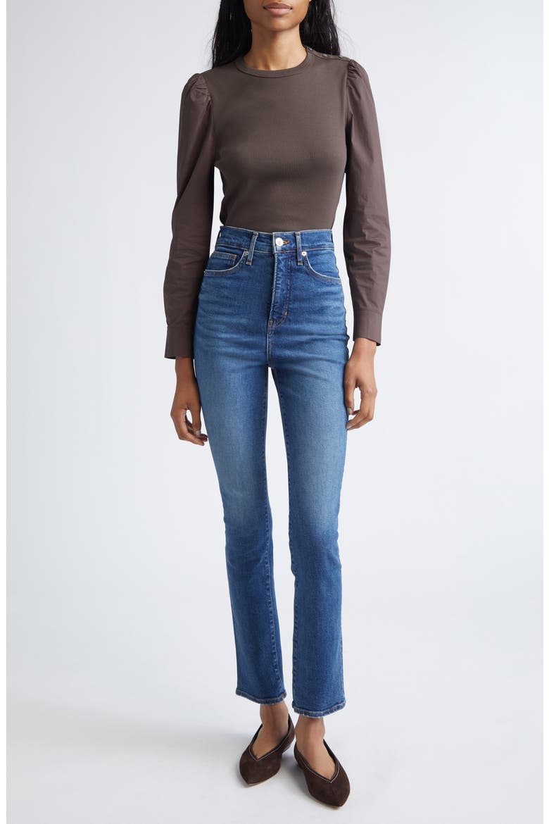 Lydia High Waist Ultra Slim Jeans, Alternate, color, CITY BLAST