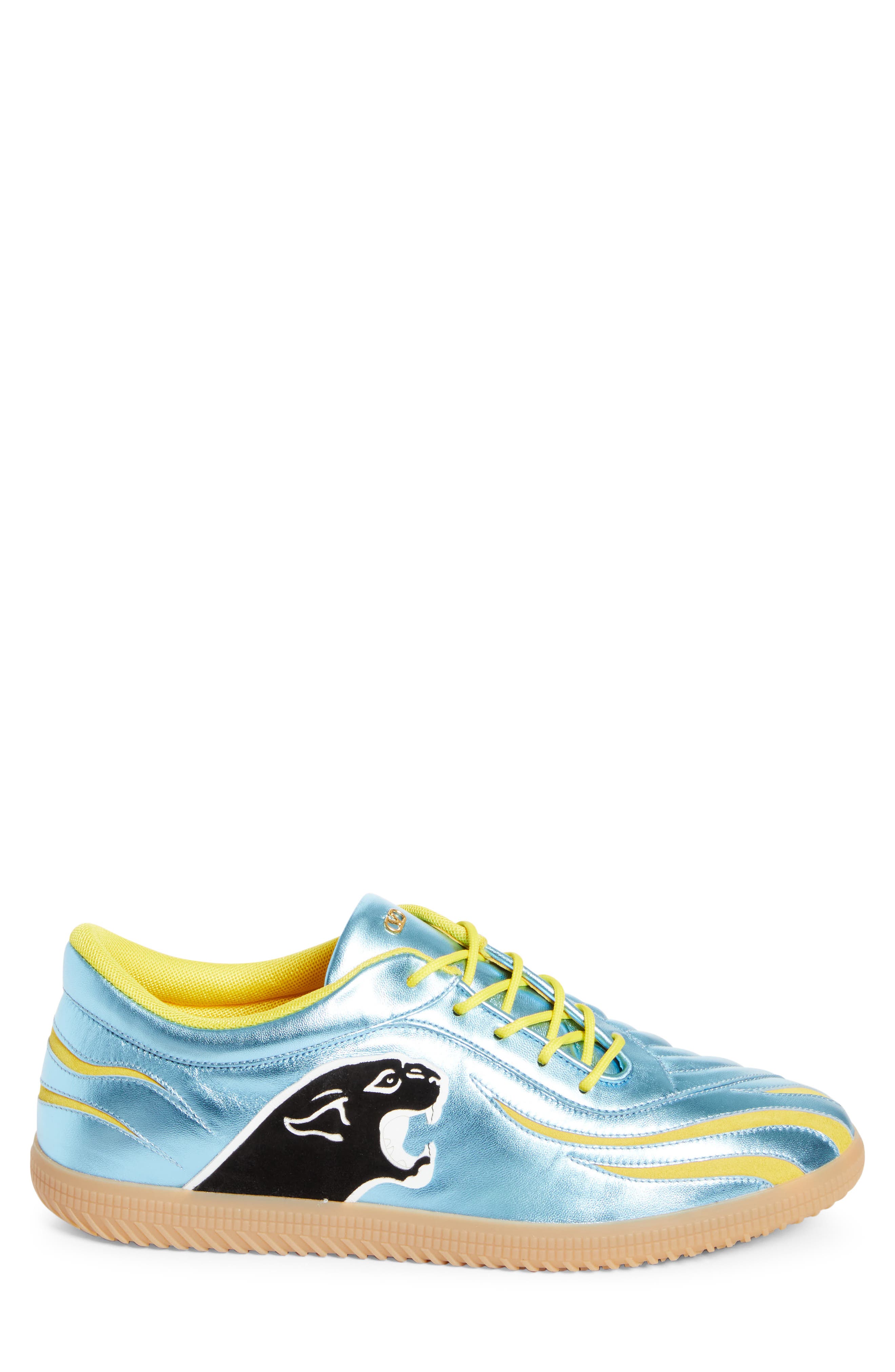 Valentino Garavani Kicky Low Top Sneaker, Alternate, color, Blue Multi