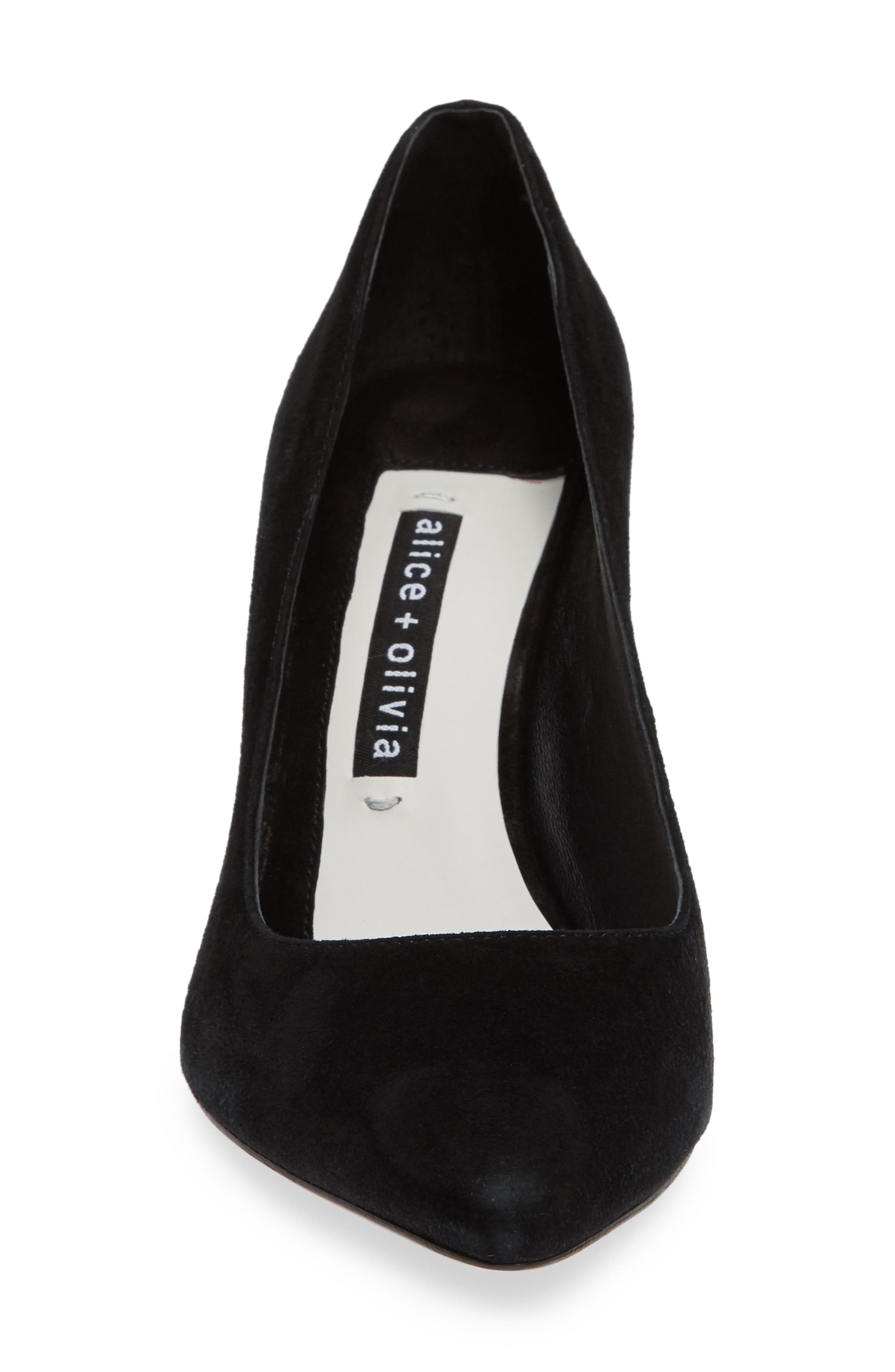 Alice + Olivia x Friends With You Demetra Pump, Alternate, color, 