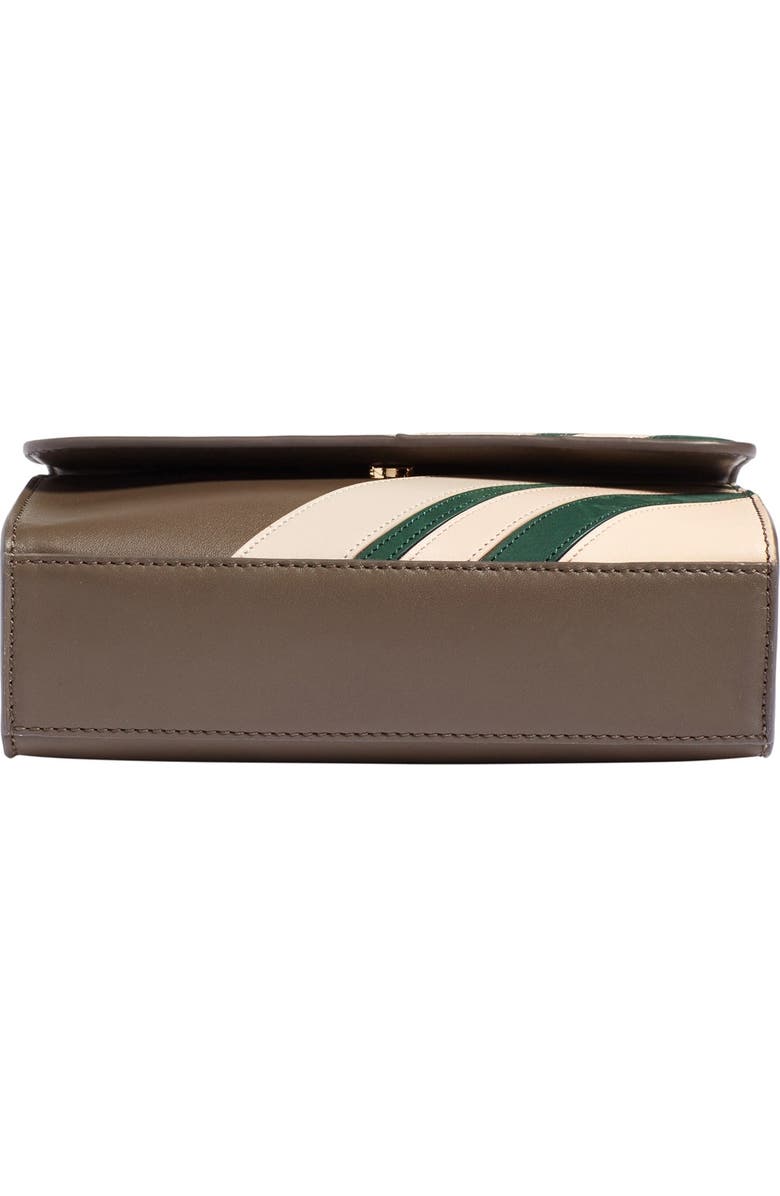 Tory Burch 'Fleming Stripe' Convertible Crossbody Bag, Alternate, color,