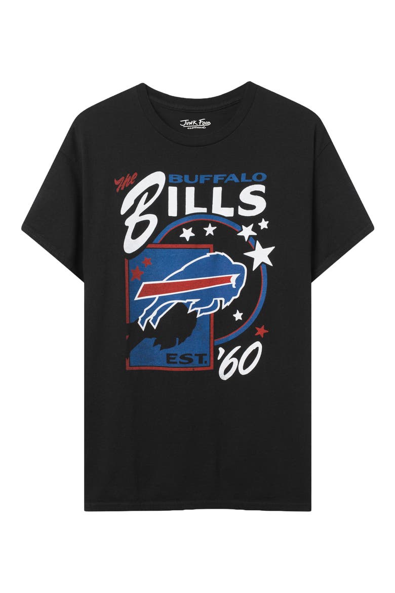 Buffalo Bills Star Power Cotton Graphic T-Shirt, Main, color, BLACK