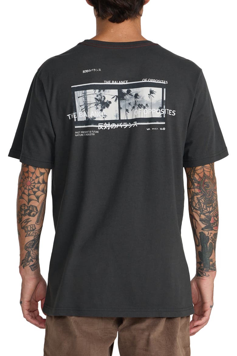 Palm Reel Cotton Graphic T-Shirt, Alternate, color, PIRATE BLACK
