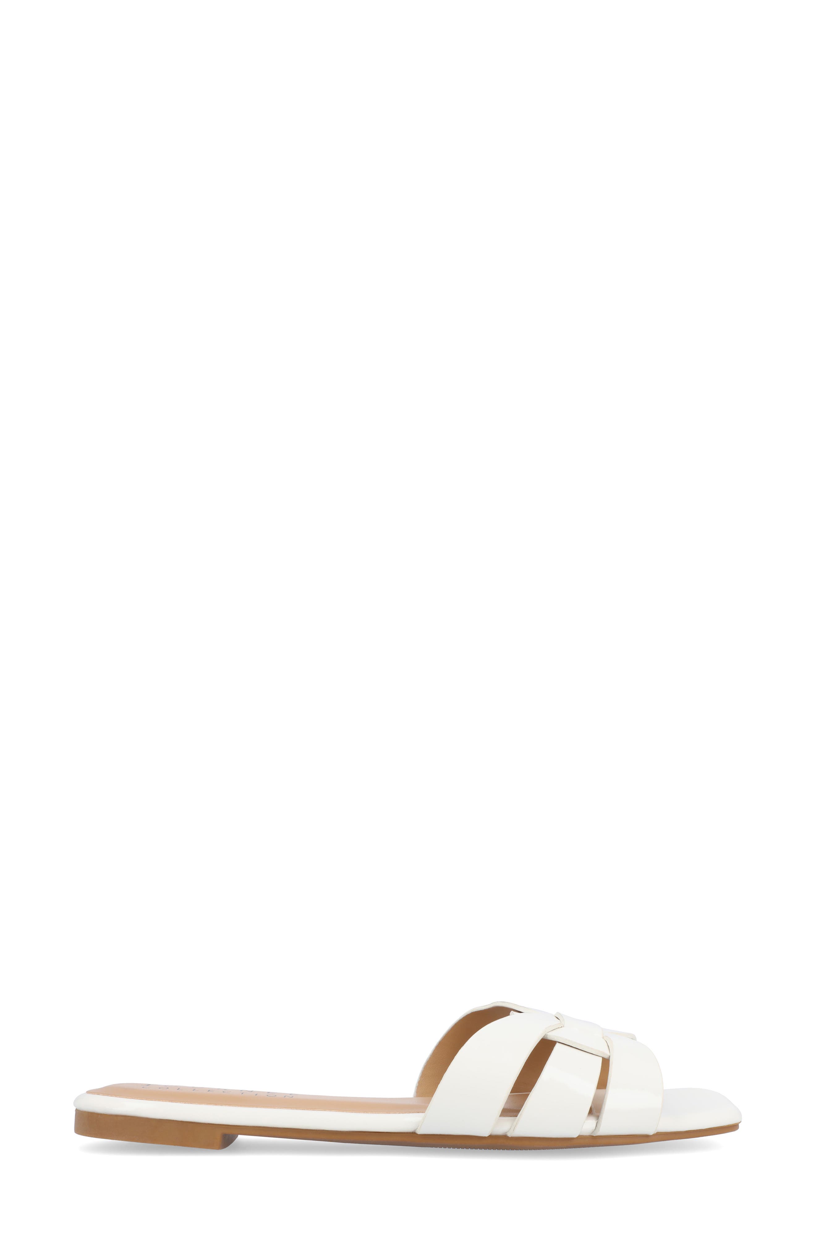 Arrina Sandal, Alternate, color, WHITE