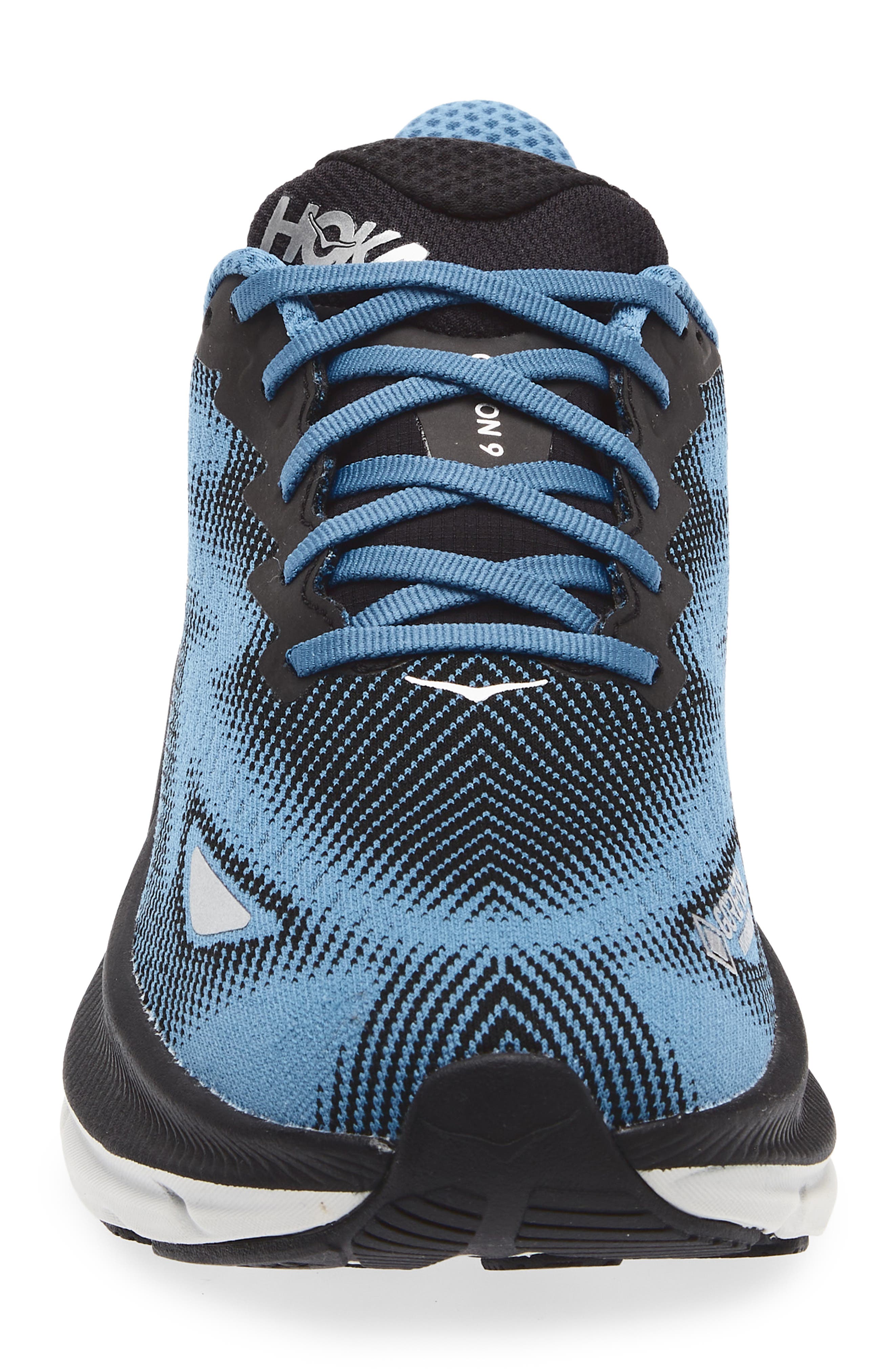 Clifton 9 Gore-Tex® Waterproof Running Shoe, Alternate, color, BLACK / FOGGY NIGHT