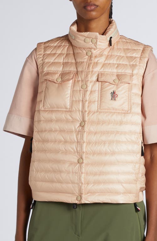 Moncler Grenoble Gumiane Quilted Puffer Vest In Tuscany
