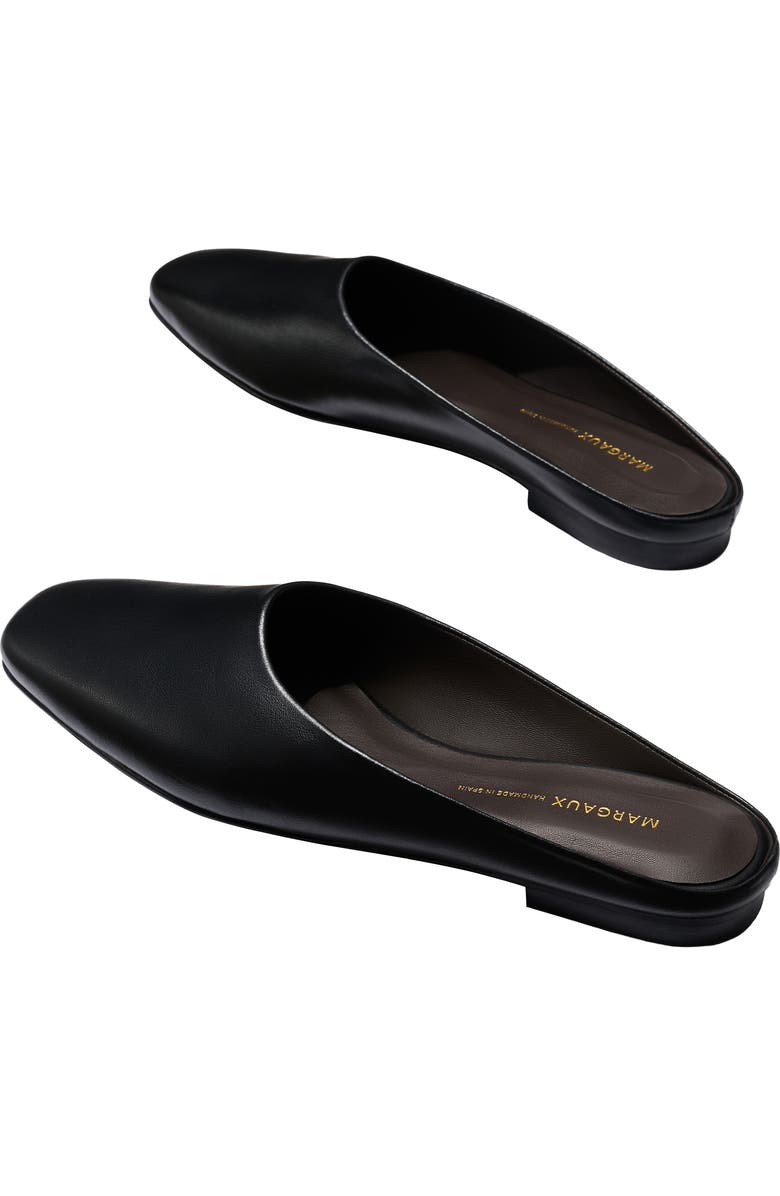 MARGAUX The Clara Mules, Alternate, color, Black Calf