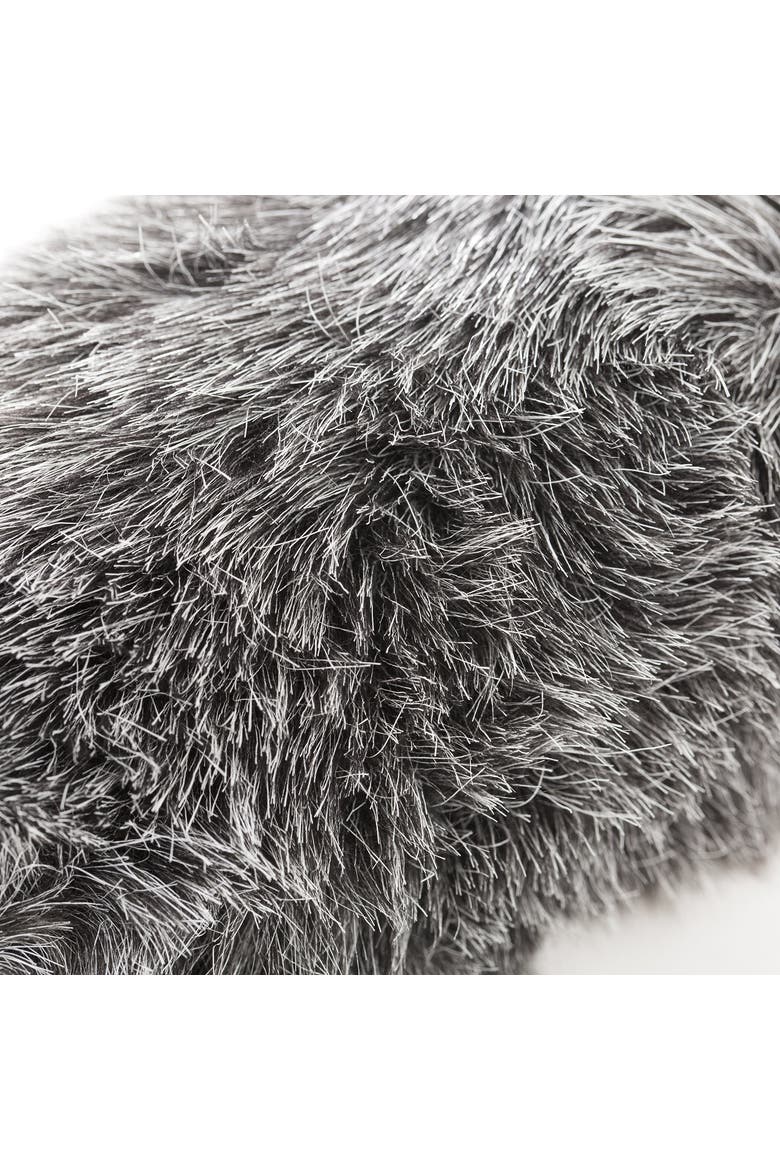WS-G140 Furry Rigid Windscreen for Microphones 18-23mm in Diameter and up to 6.3" (16cm) Long - Dark Gray, Alternate, color, Black