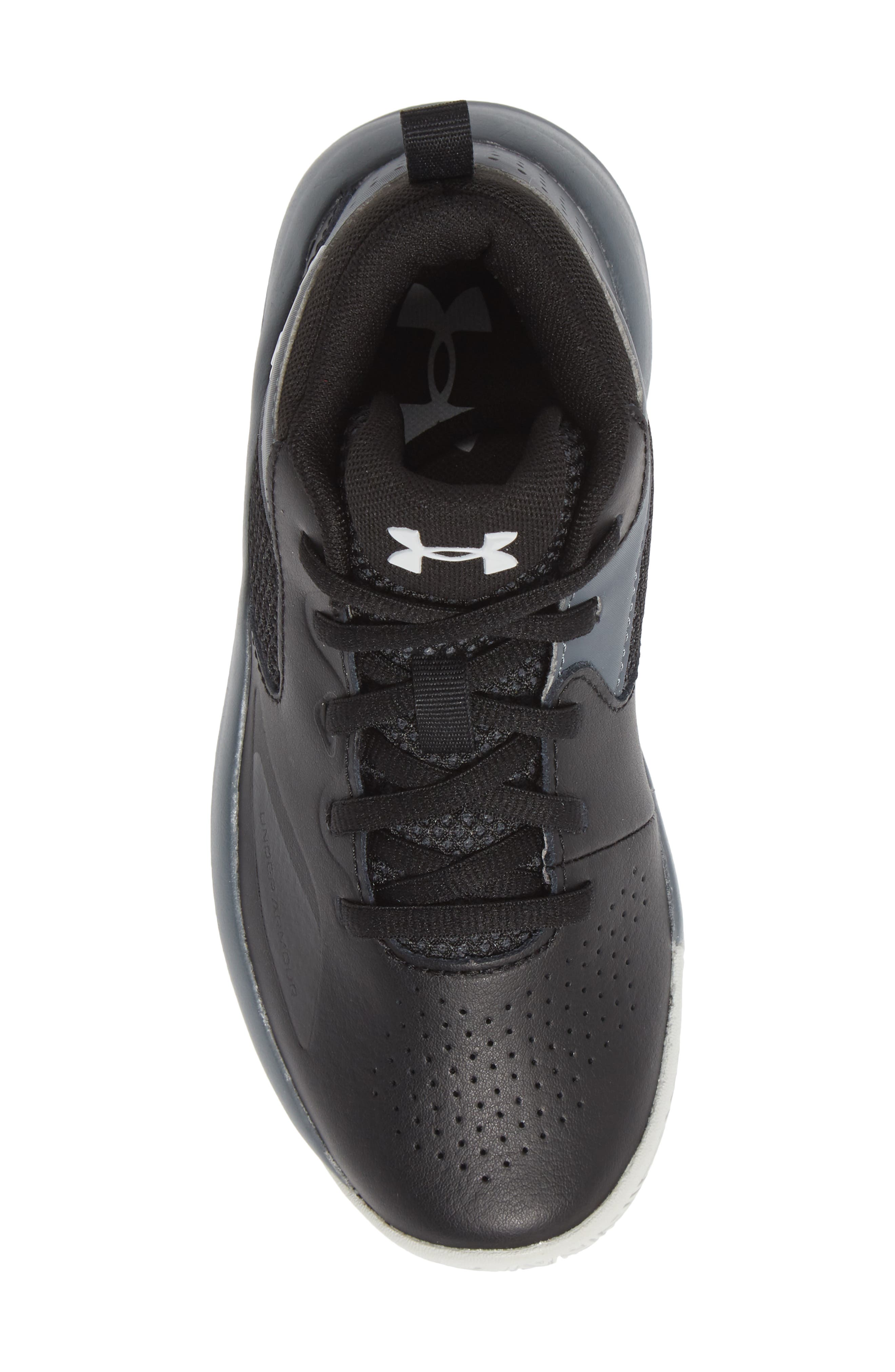 Under Armour Kids' Lockdown 5 Basketball Shoe, Alternate, color, 