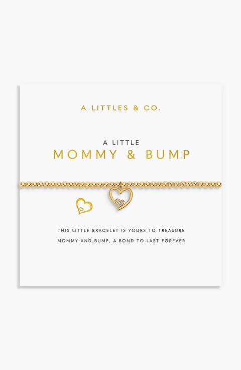 A Little 'Mommy And Bump' Bracelet