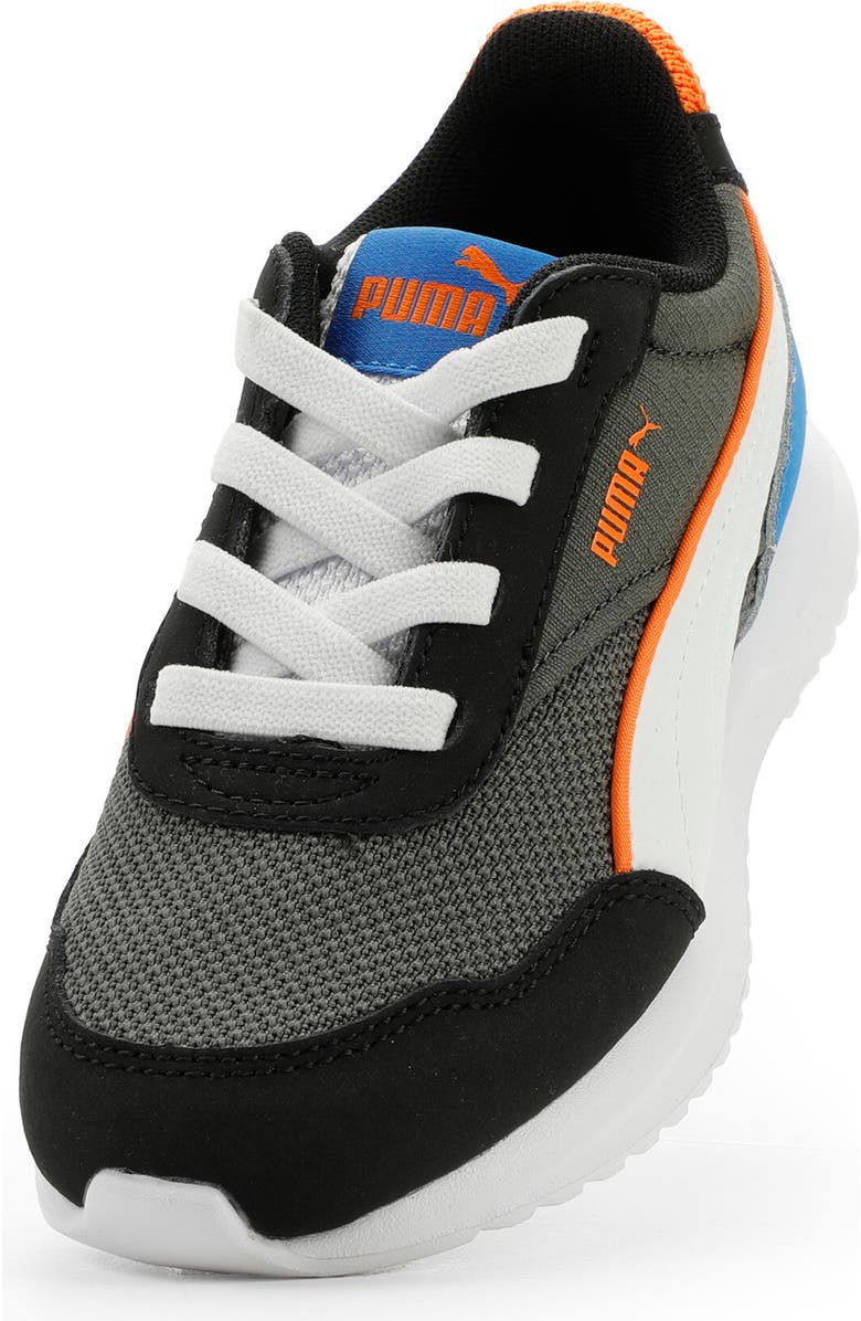 PUMA Kids' R78 Gravity Sneaker, Alternate, color, Mineral Gray/ White/ Orange