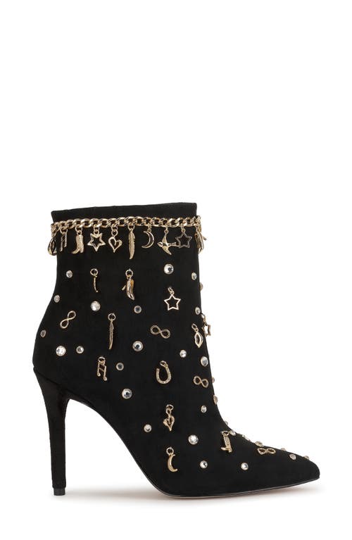 Jessica Simpson Lupire Charm Bootie In Black