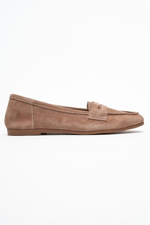 Forever & Always Shoes Dorothy Leather Loafer In Neutral