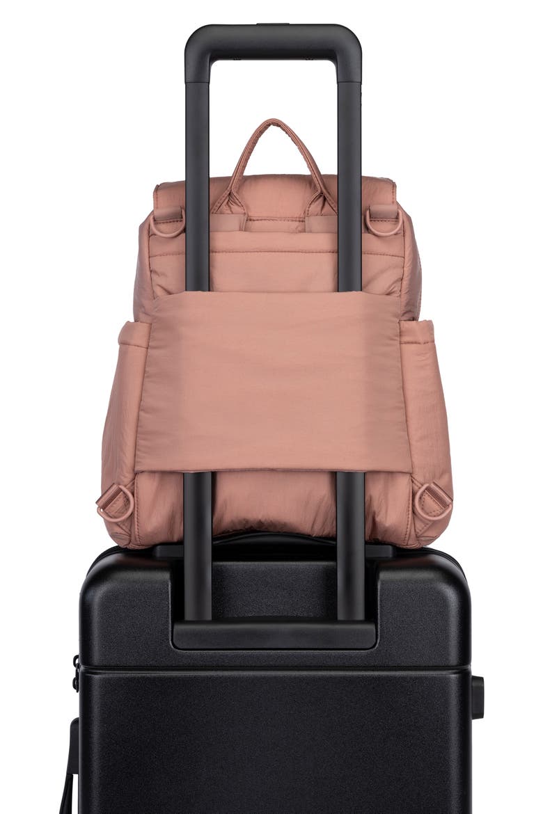 Convertible Mini Diaper Backpack & Crossbody Bag, Alternate, color, PEONY