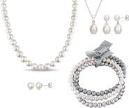 Julianna B. Cultured Pearl 5-Piece Jewelry Gift Box Set