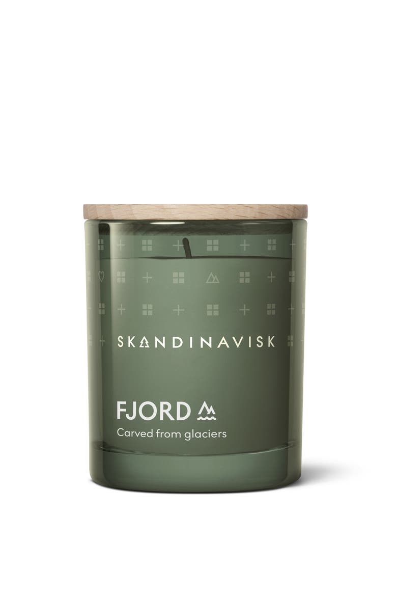 FJORD Scented Candle 65g, Alternate, color, Green