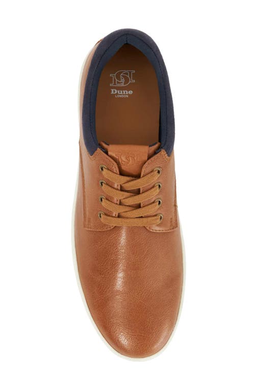 Dune London Tamsen Plain Toe Derby In Brown