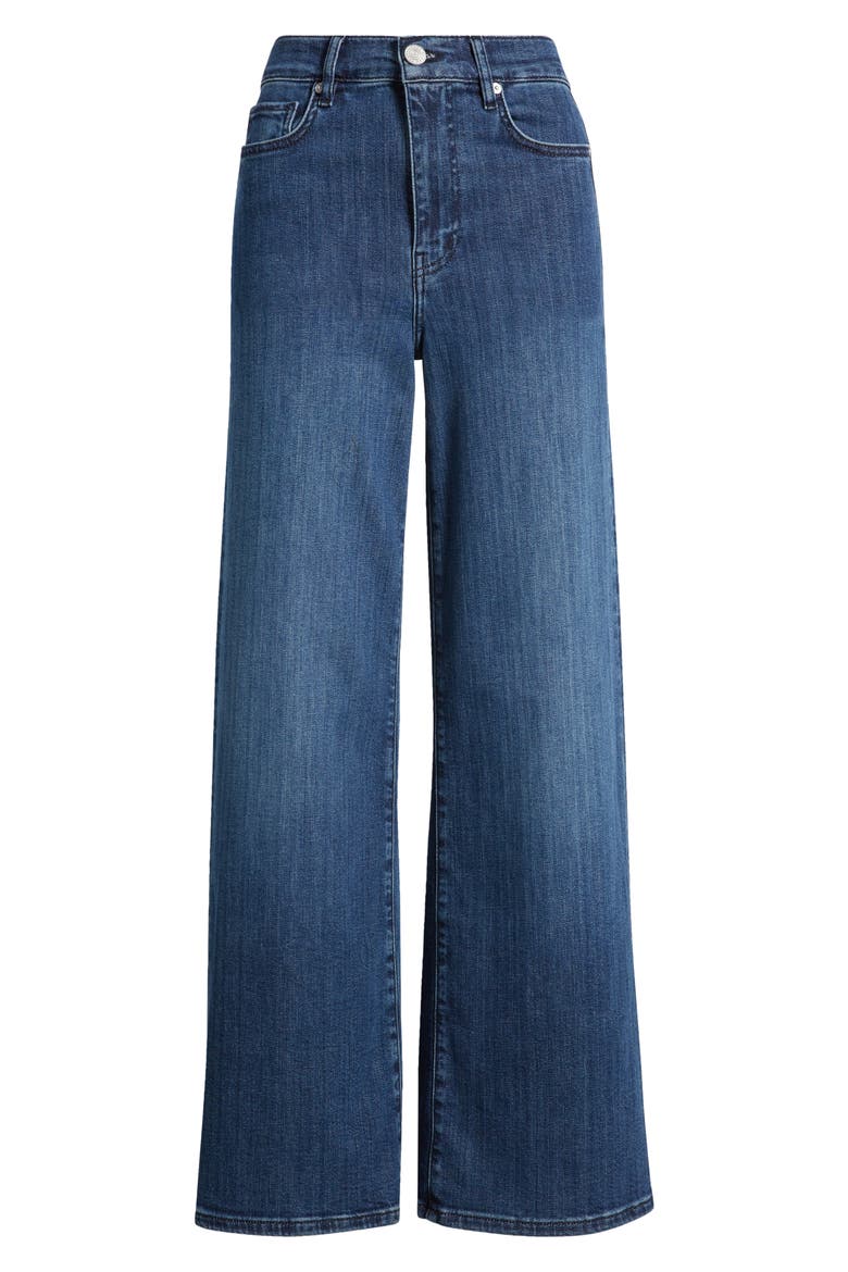 Le Slim Palazzo Ankle Jeans, Alternate, color, THUNDERSTORM