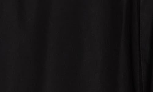 Rag & Bone Beatrice Mixed Media Crop Button-up Shirt In Black