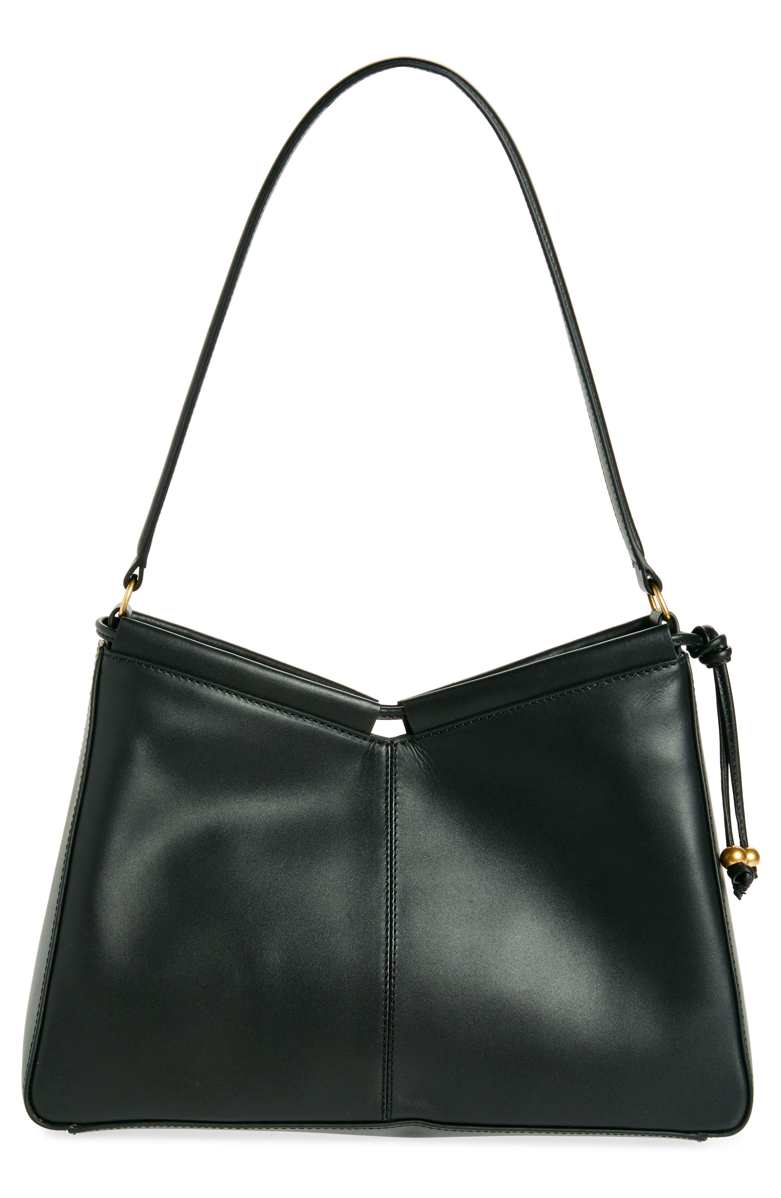 Vince Camuto Lesly Leather Shoulder Bag, Alternate, color, 