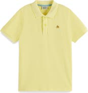 Scotch & Soda Kids' Cotton Piqué Polo