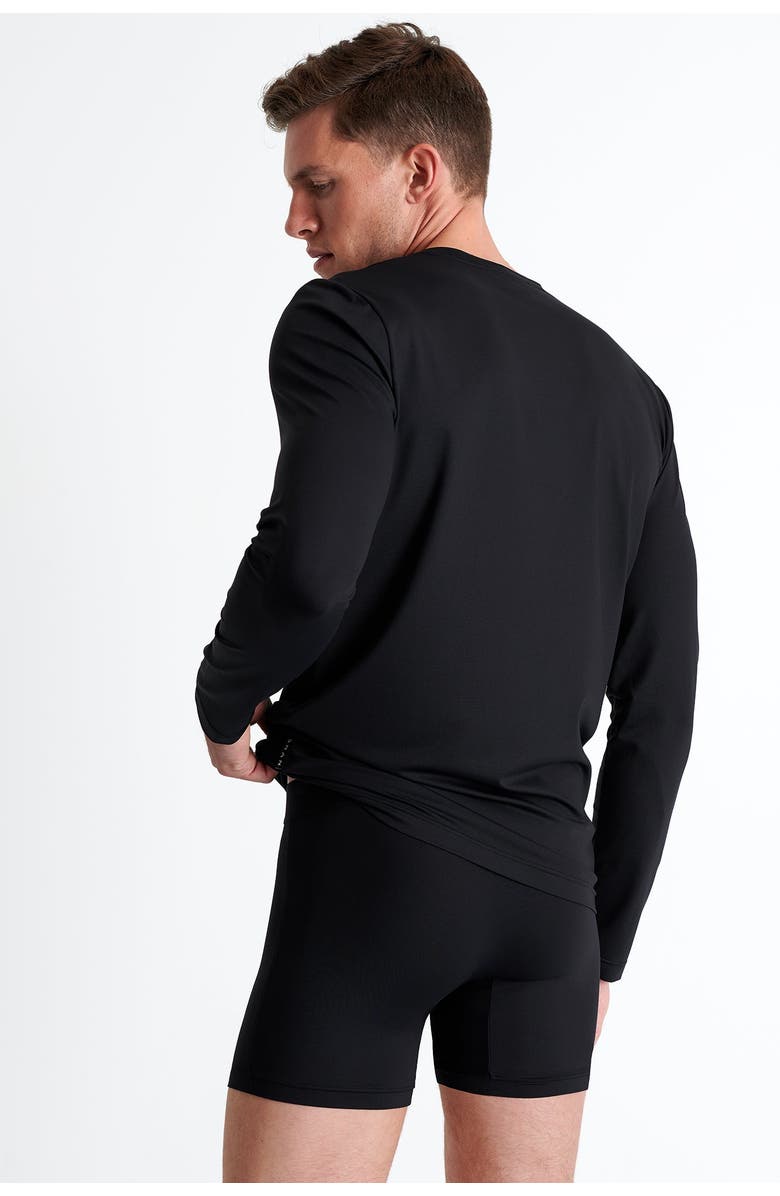 SHAN Microfiber long-sleeve crew-neck, Alternate, color, 