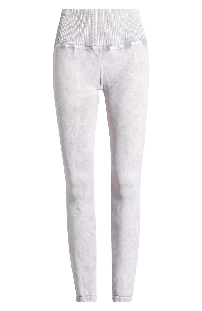 Free People FP Movement Good Karma Leggings, Alternate, color, Ice Grey