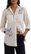 Lauren Ralph Lauren Relaxed Fit Linen Button-Up Shirt