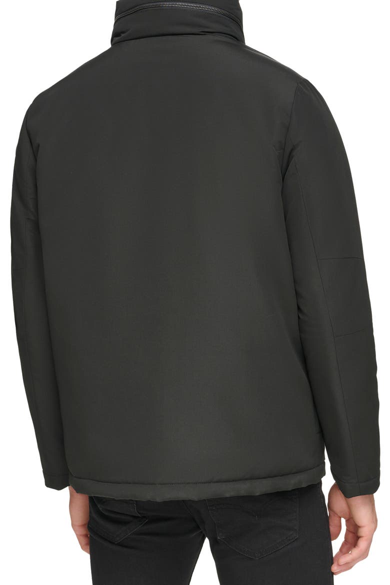 Water Resistant Puffer Jacket, Alternate, color, BLACK